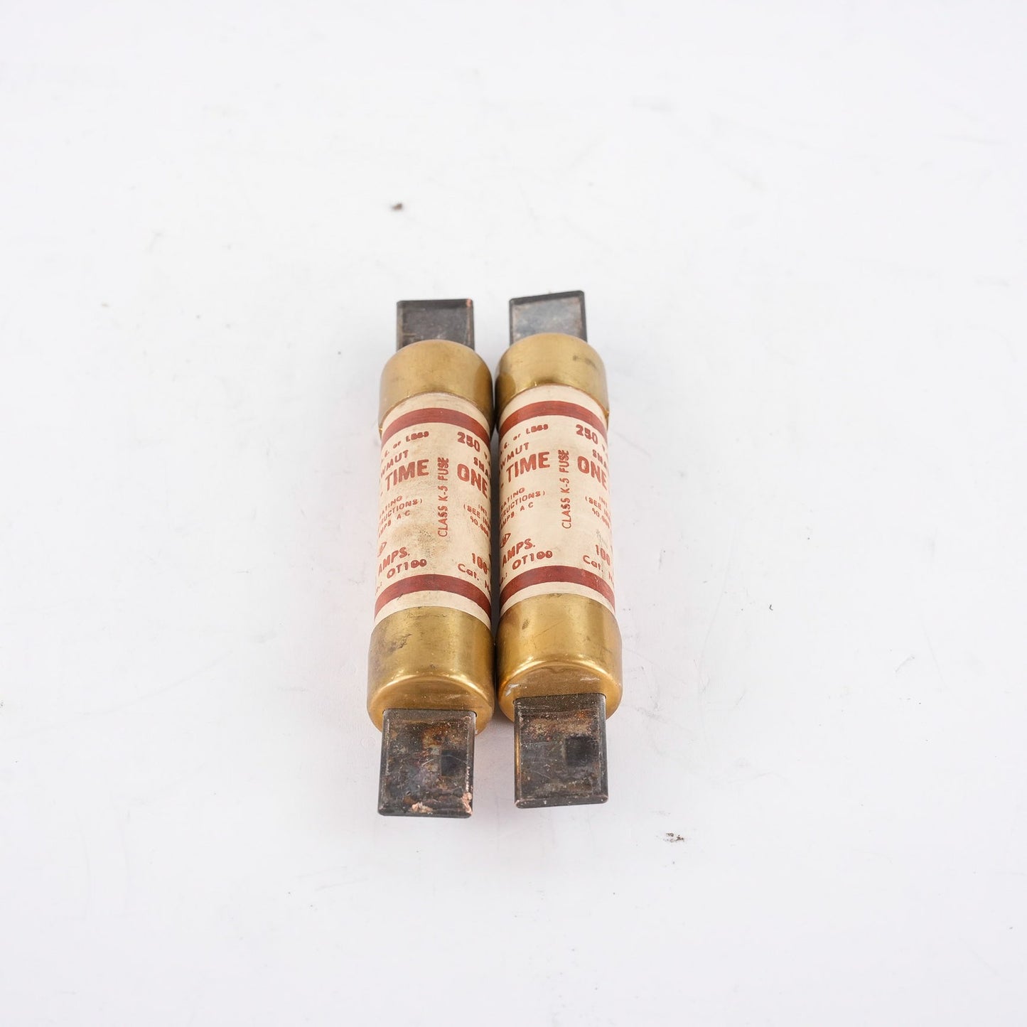 Shawmut OT100 One Time Fuse 100A 250V