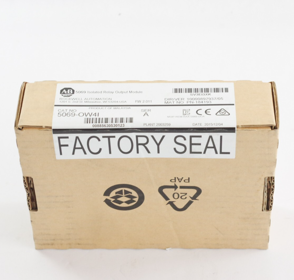 Allen Bradley 5069-OW4I /A Compact 5000 Isolated Relay Module - Sealed Surplus
