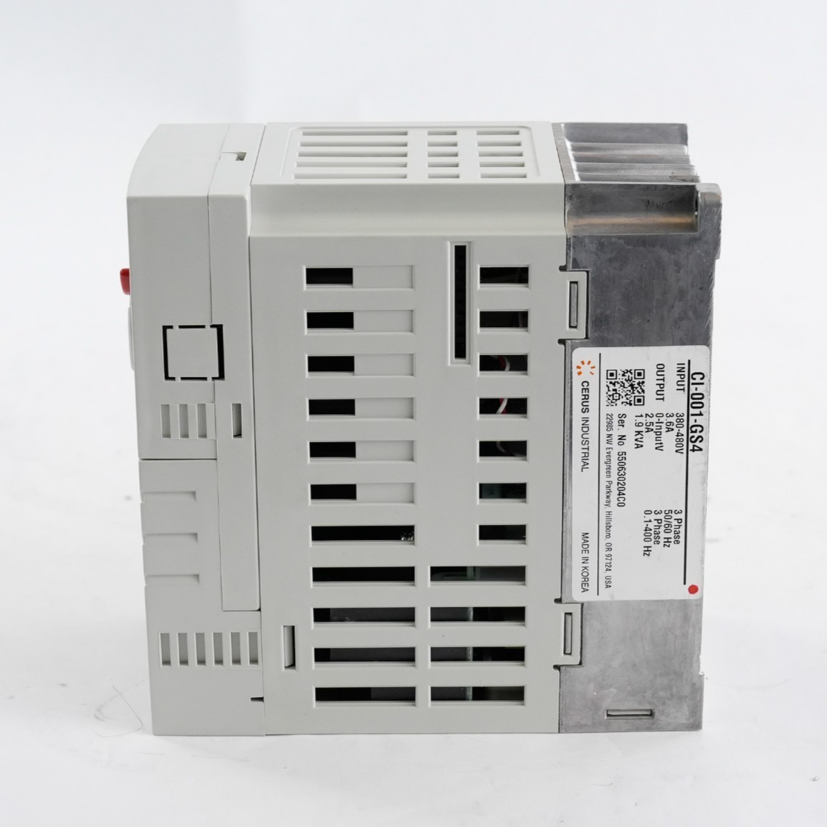 CERUS Industrial Titan GS Series CI-001-GS4 AC Drive 480V 3.6A 3-Phase CI001GS4