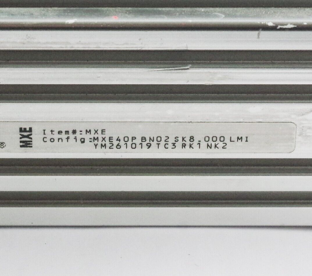Tolomatic MXE40P BN02 SK8.000 LMI YM261019 TC3 RK1 NK2 Linear Actuator MXE