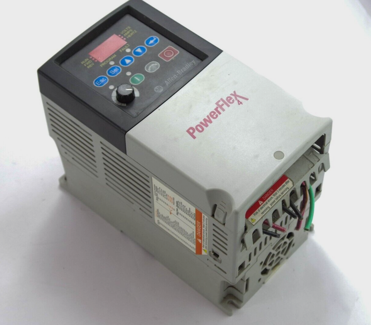 Allen Bradley 22A-B012N104 / 22AB012N104 PowerFlex 4 AC Drive 2.2kW/3.0HP 15.5A