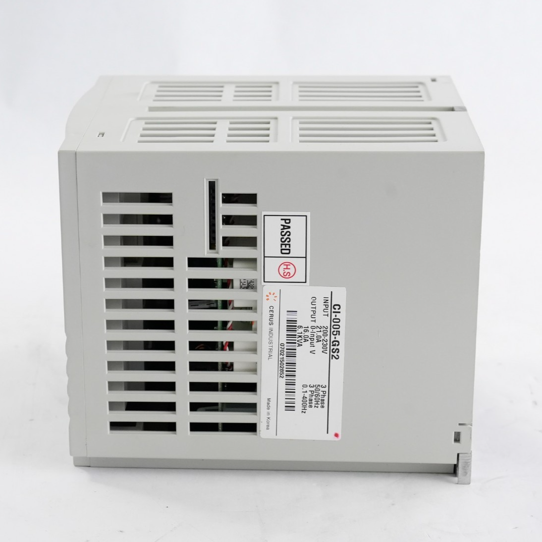 Titan Industrial GS Cerus CI-005-GS2 Variable Frequency Drive 200-230V 3-Phase