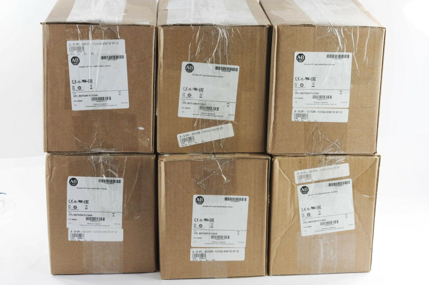 Allen Bradley VPL-B0752M-PJ12AA /A Kinetix VP Servo Motor - Open Box