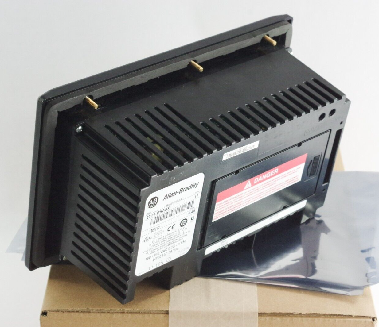 Allen Bradley 2711-B5A8X Ser H Rev D FRN 4.46 Panelview 550 - Refurbished