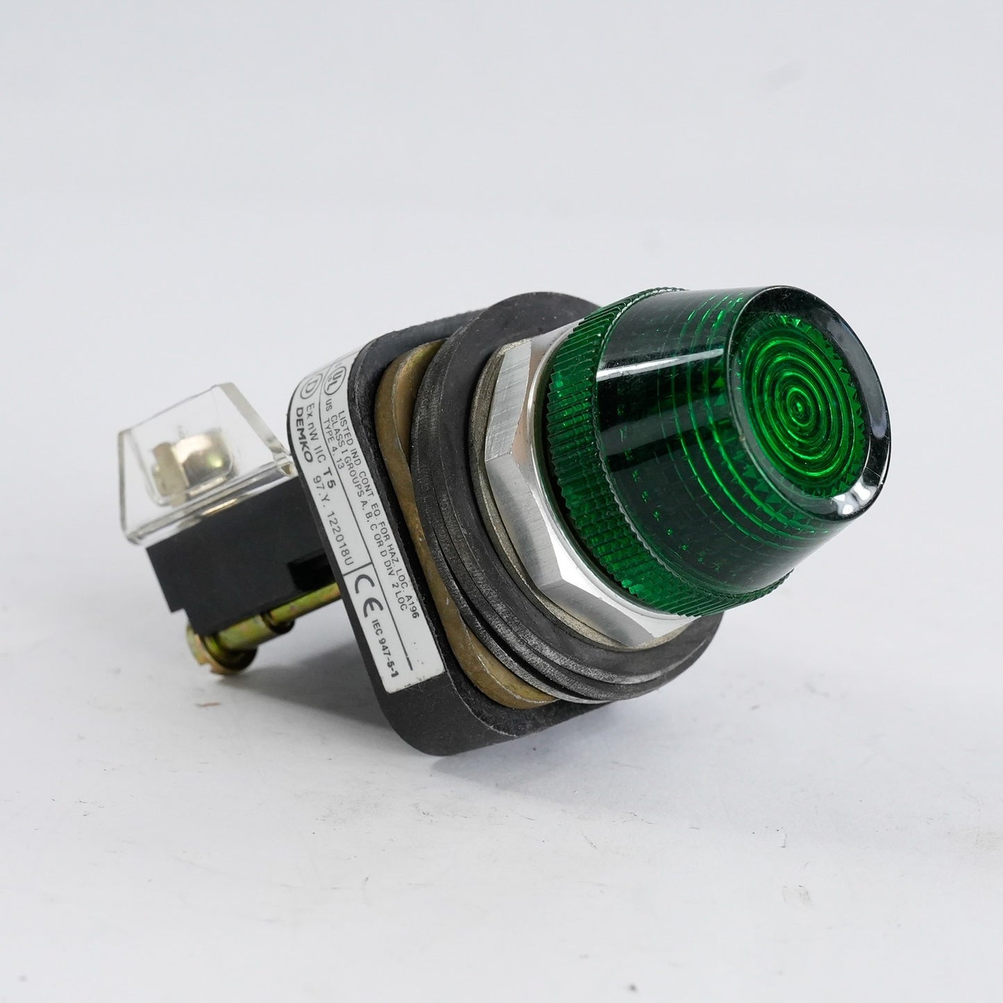 Allen Bradley 800T-Q24 /T Green Illuminated Pilot Light 24VAC/DC 800TQ24