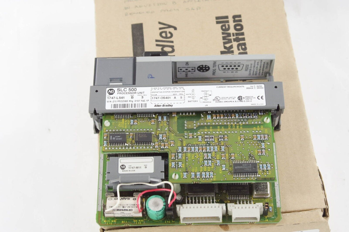 Allen-Bradley 1747-L541 Ser B SLC 500 5/04 PLC CPU Module - Lightly Used