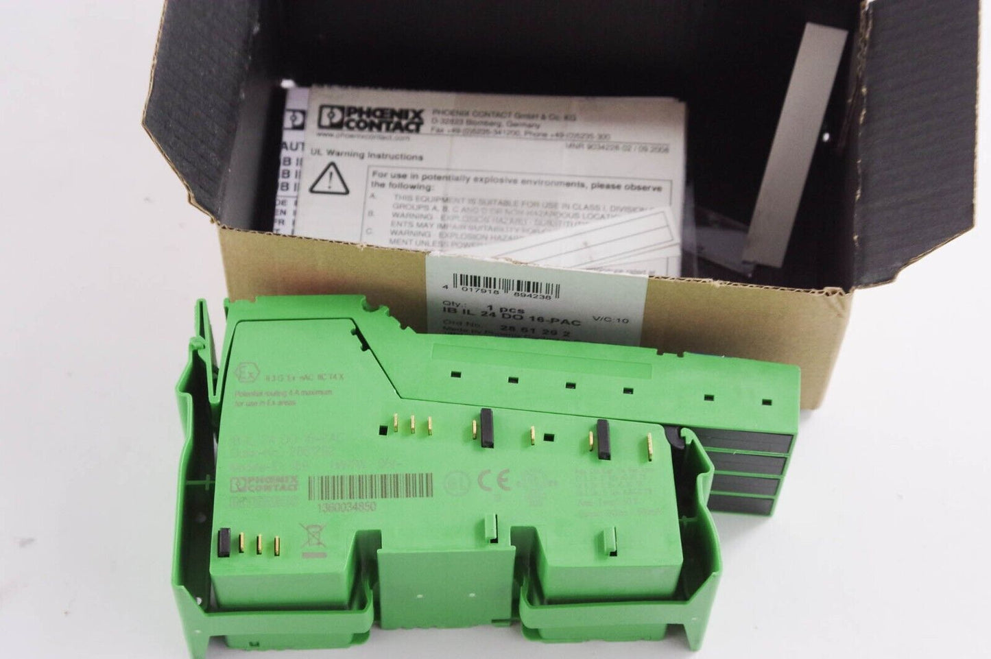 Phoenix Contact IB IL 24 DO 16-PAC / IBIL24DO16-PAC Digital Output Module Unit