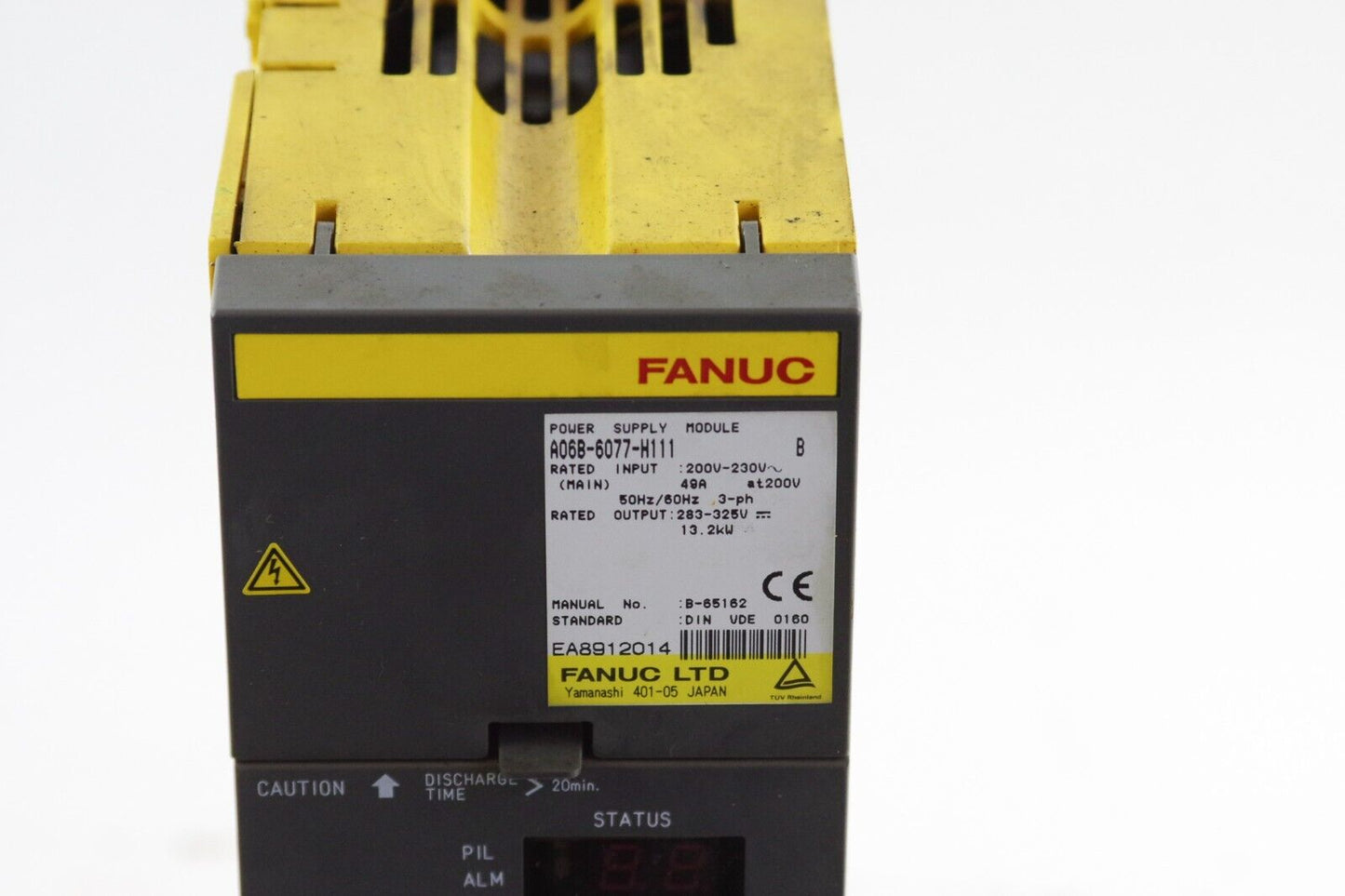 FANUC Server Driver A06B-6077-H111 Ser B / A06B6077H111 Power Supply Module