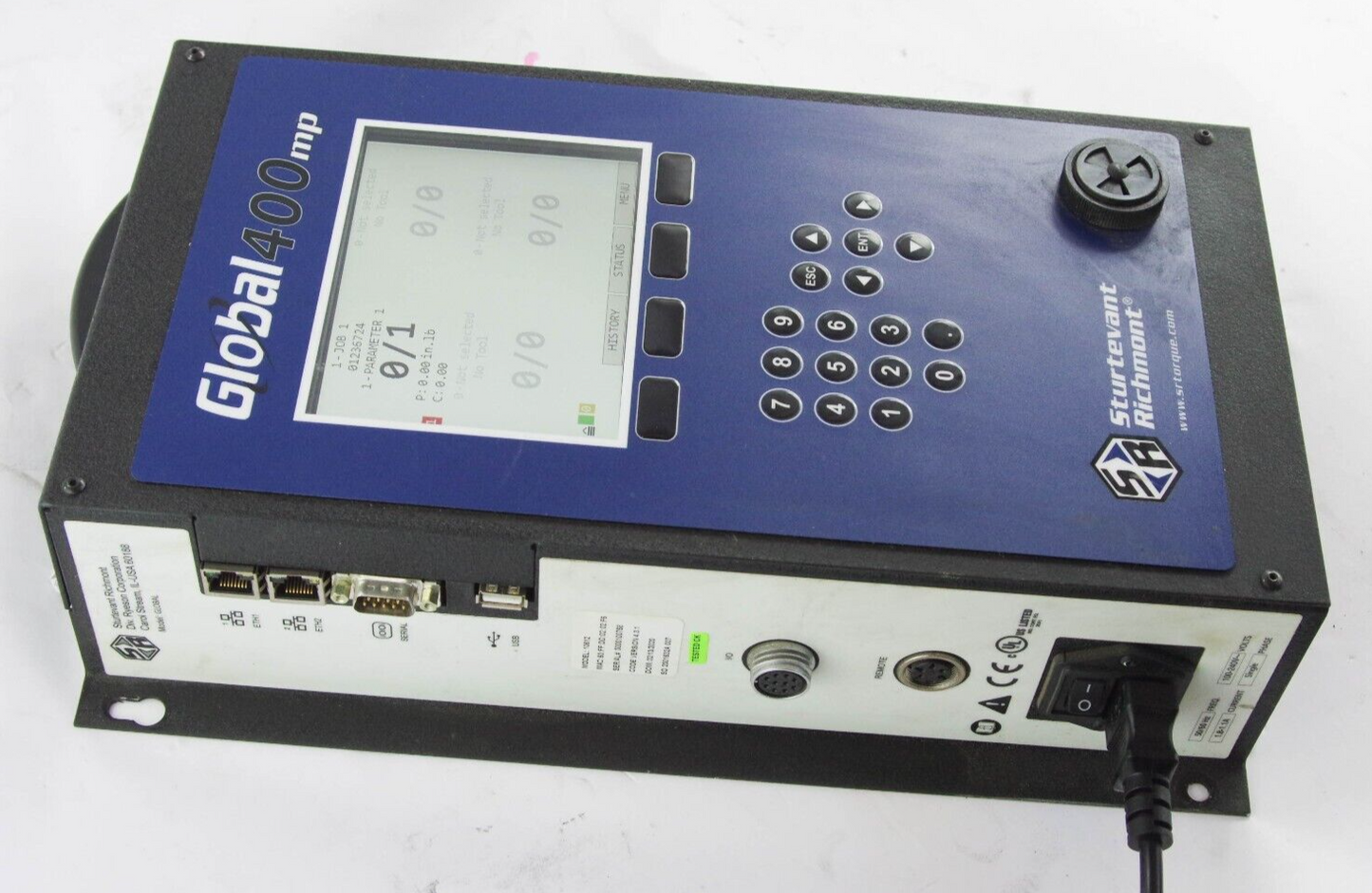 Sturtevant Richmont Global 400mp Global400 Model 10612 Torque Controller System