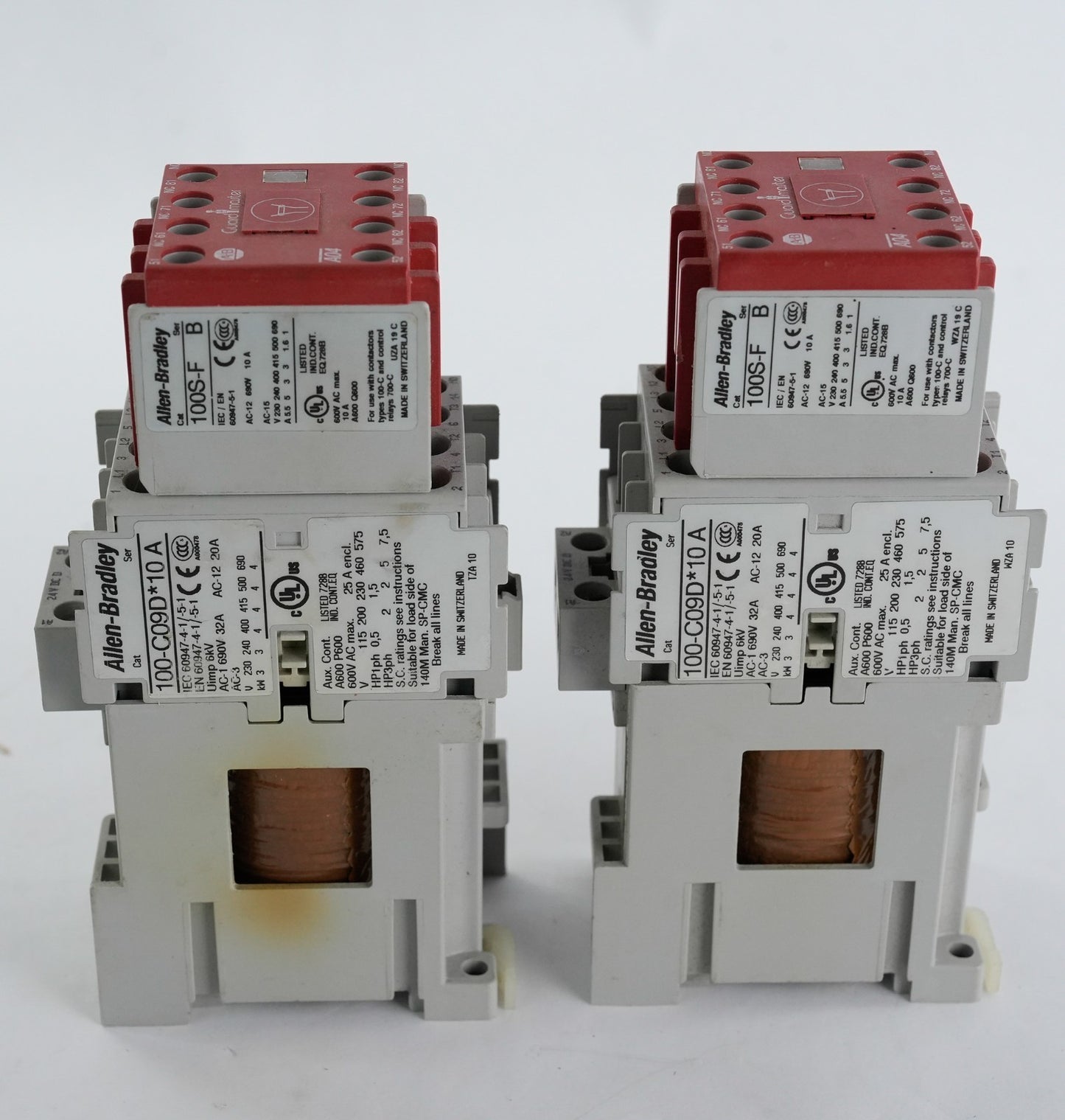 Allen Bradley 100-C09D*10A Safety Relay Guardmaster 100-C09D + 100S-F /B