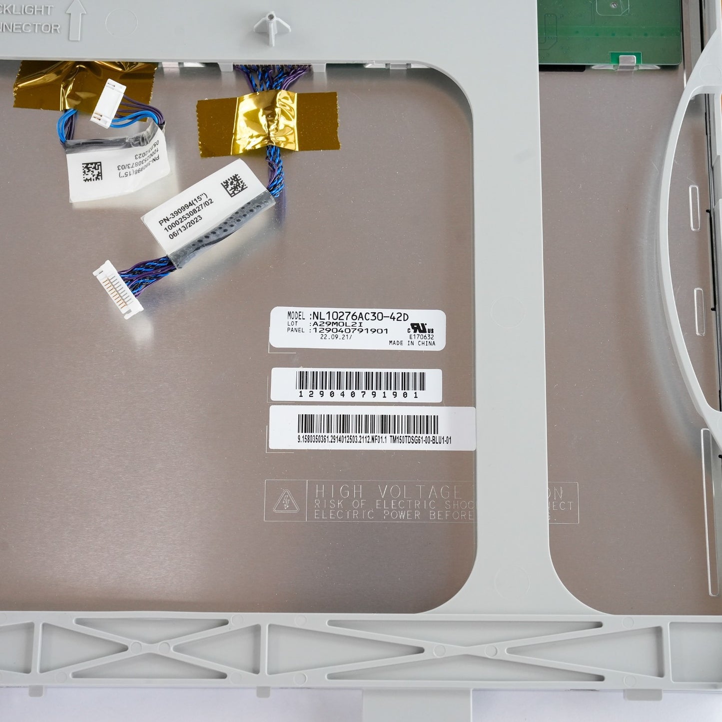 NL10276AC30-42D 15" LCD Display Panel NL10276AC3042D