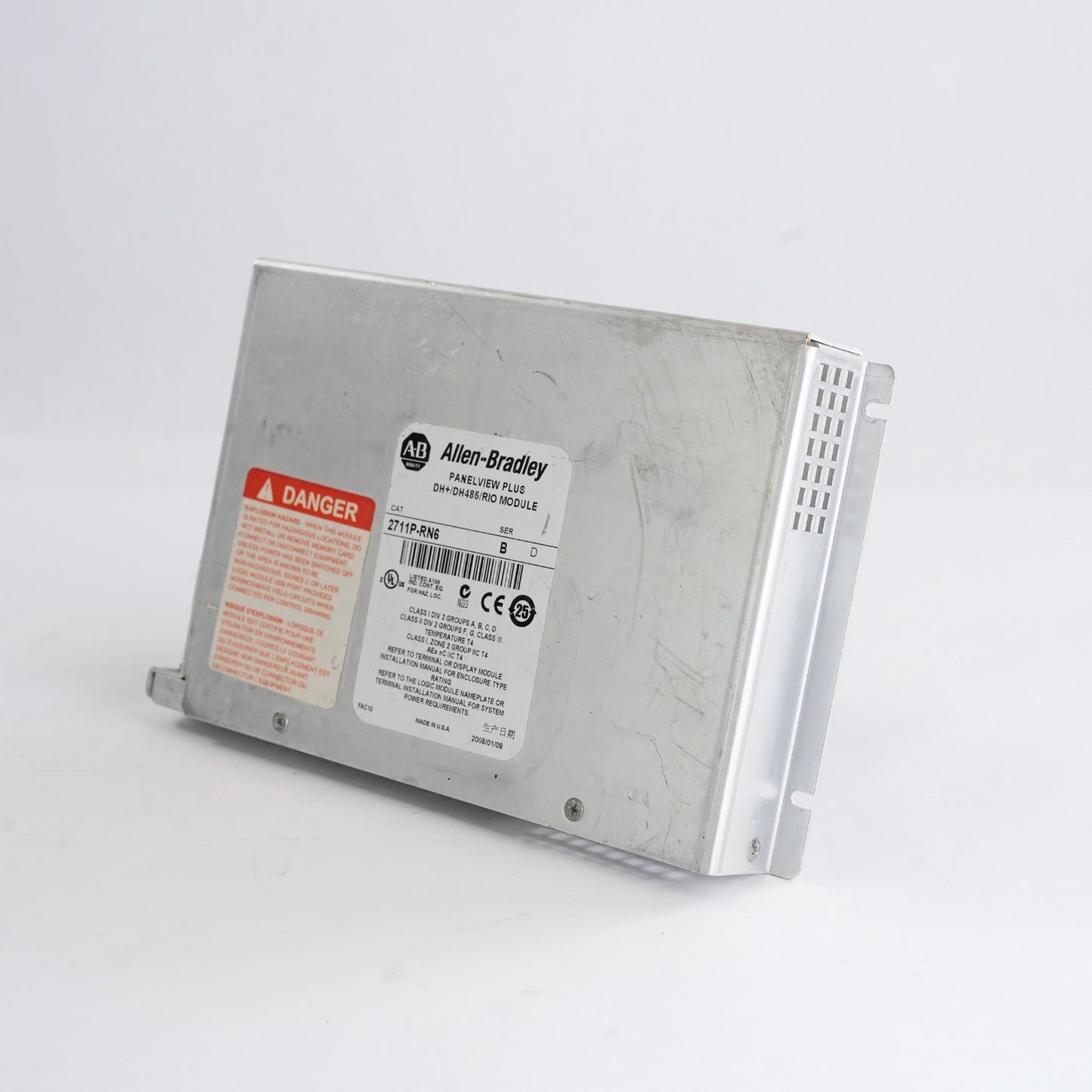 Allen Bradley 2711P-RN6 /B PanelView Plus DH+/DH485/RIO Module 2008