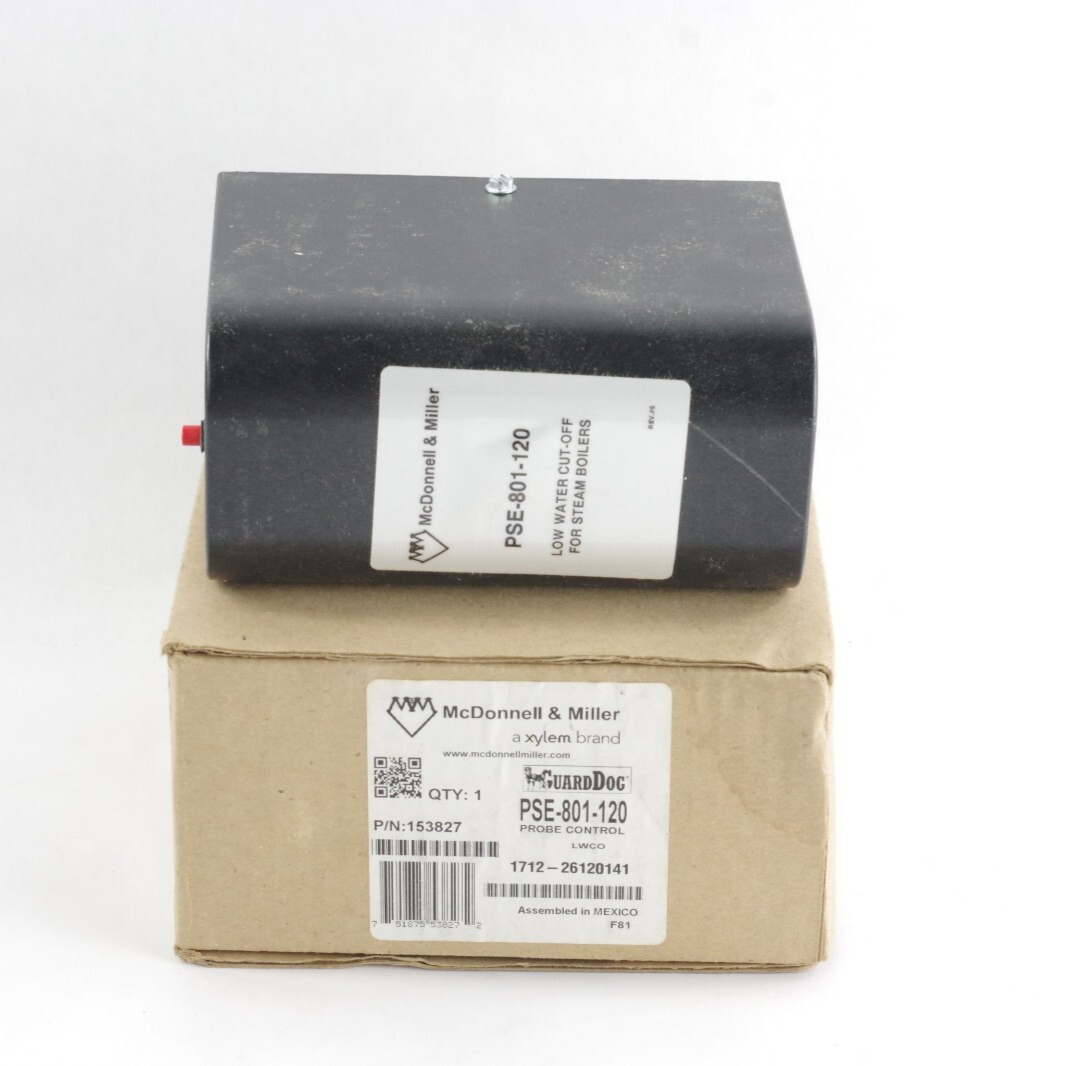 McDonnell & Miller PSE-801-120 Low Water Cut-Off 153827 - Open Box