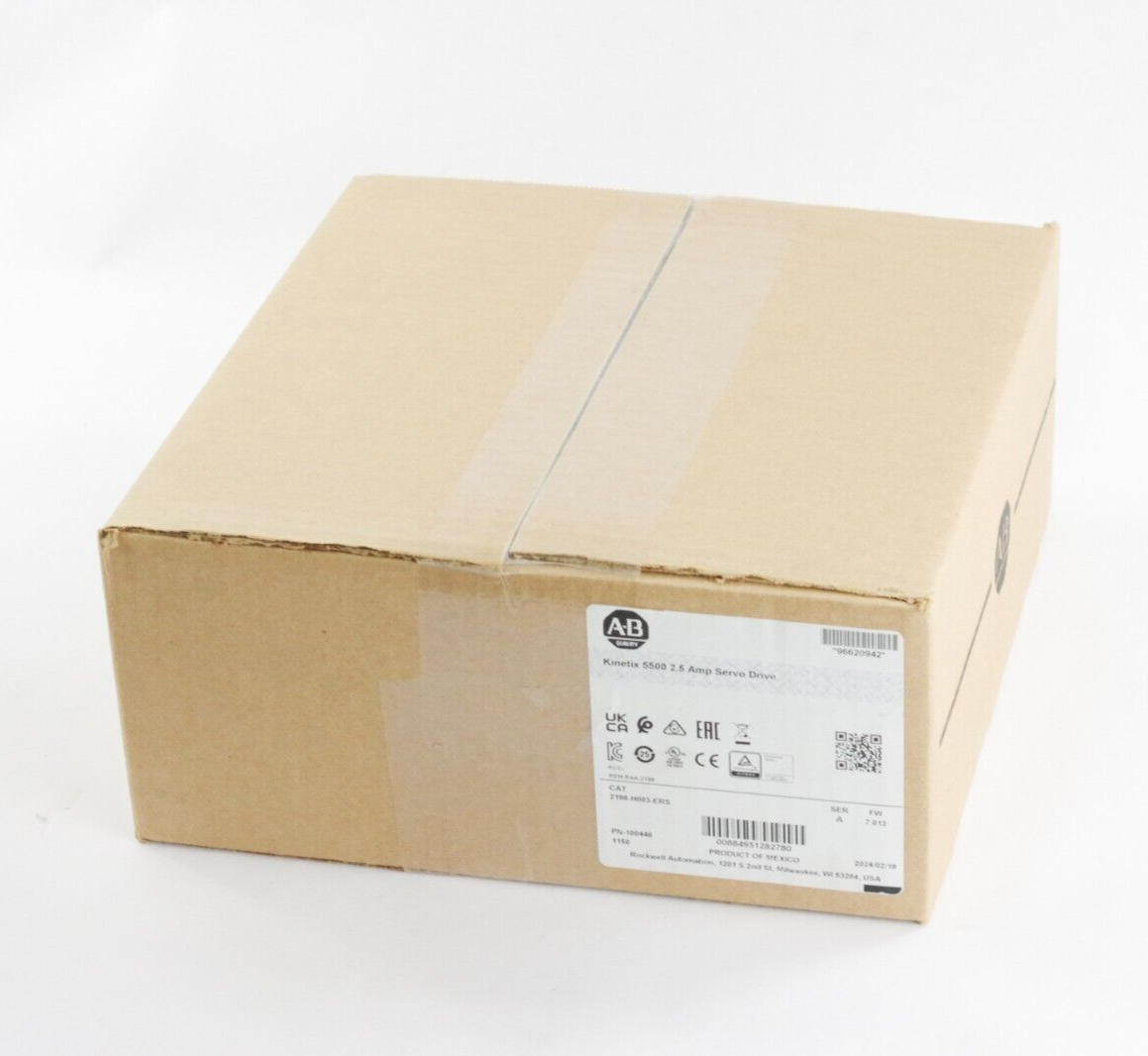 Allen Bradley 2198-H003-ERS Kinetix 5500 Servo Drive Series A - Sealed Surplus