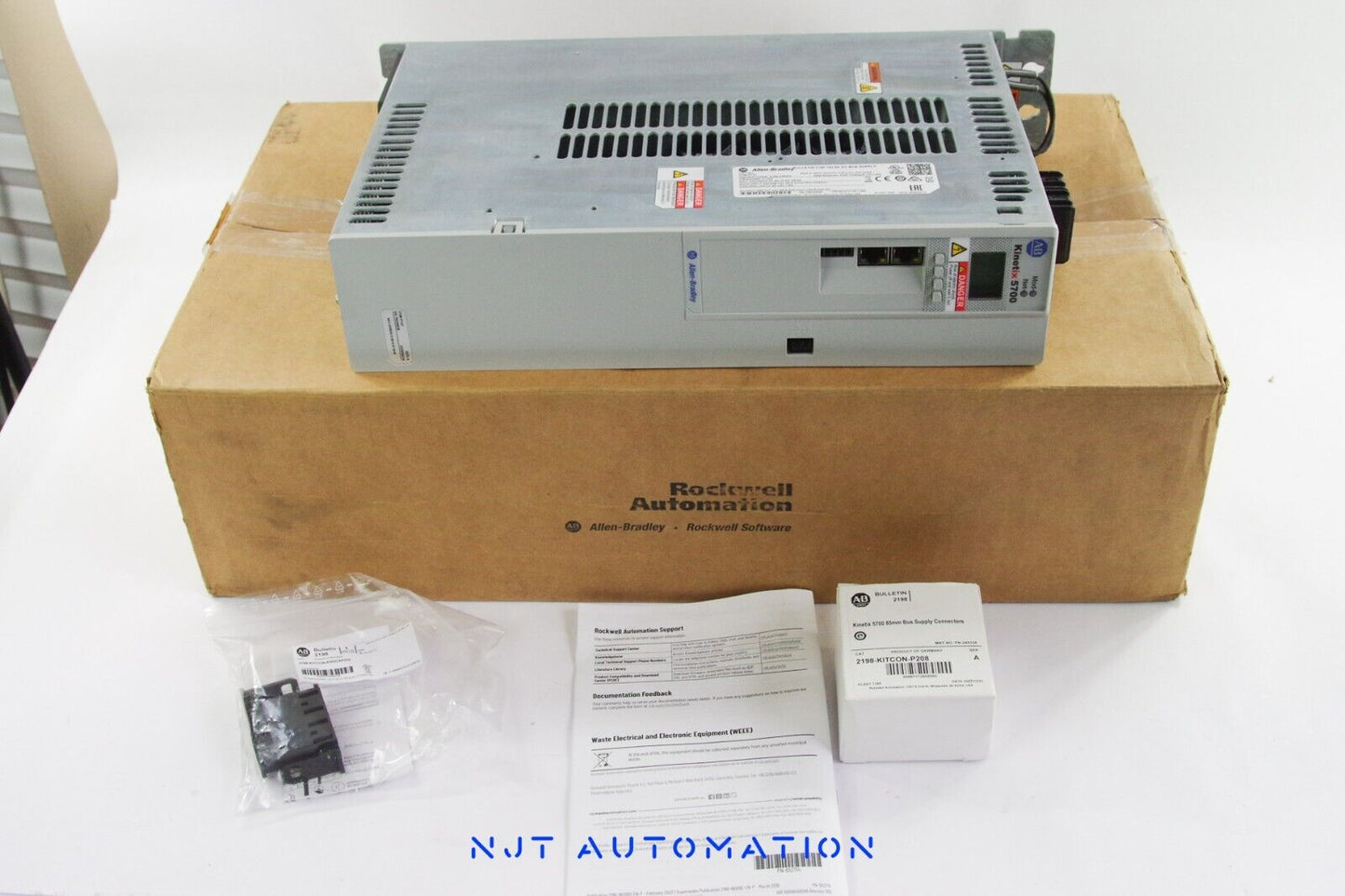 2020 Allen Bradley 2198-P141 Ser A Kinetix 5700 31kW DC Bus Power Supply - Open
