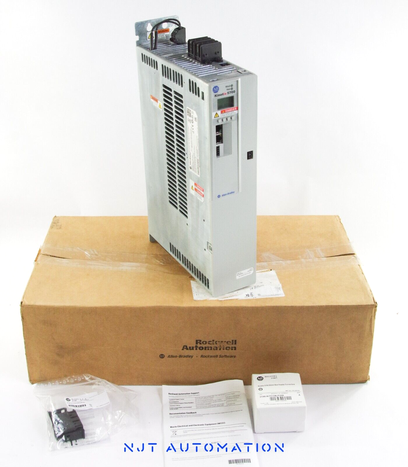 2020 Allen Bradley 2198-P141 Ser A Kinetix 5700 31kW DC Bus Power Supply - Open