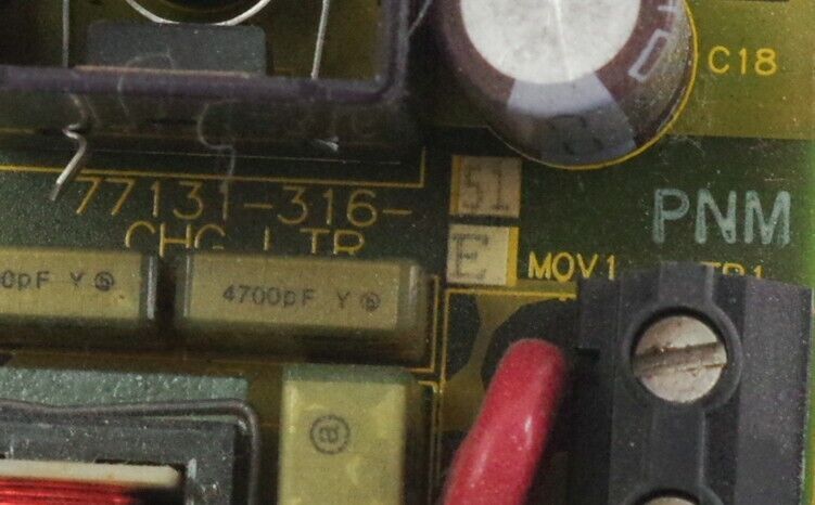 Allen Bradley 77131-316-51 CHG LTR E Circuit Board for Panelview 550 Module