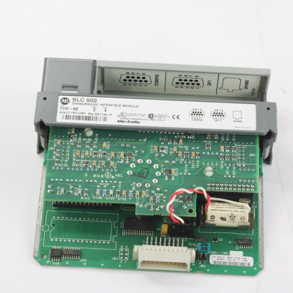 Allen Bradley 1747-KE Ser C SLC 500 DH485/RS232C Interface Module