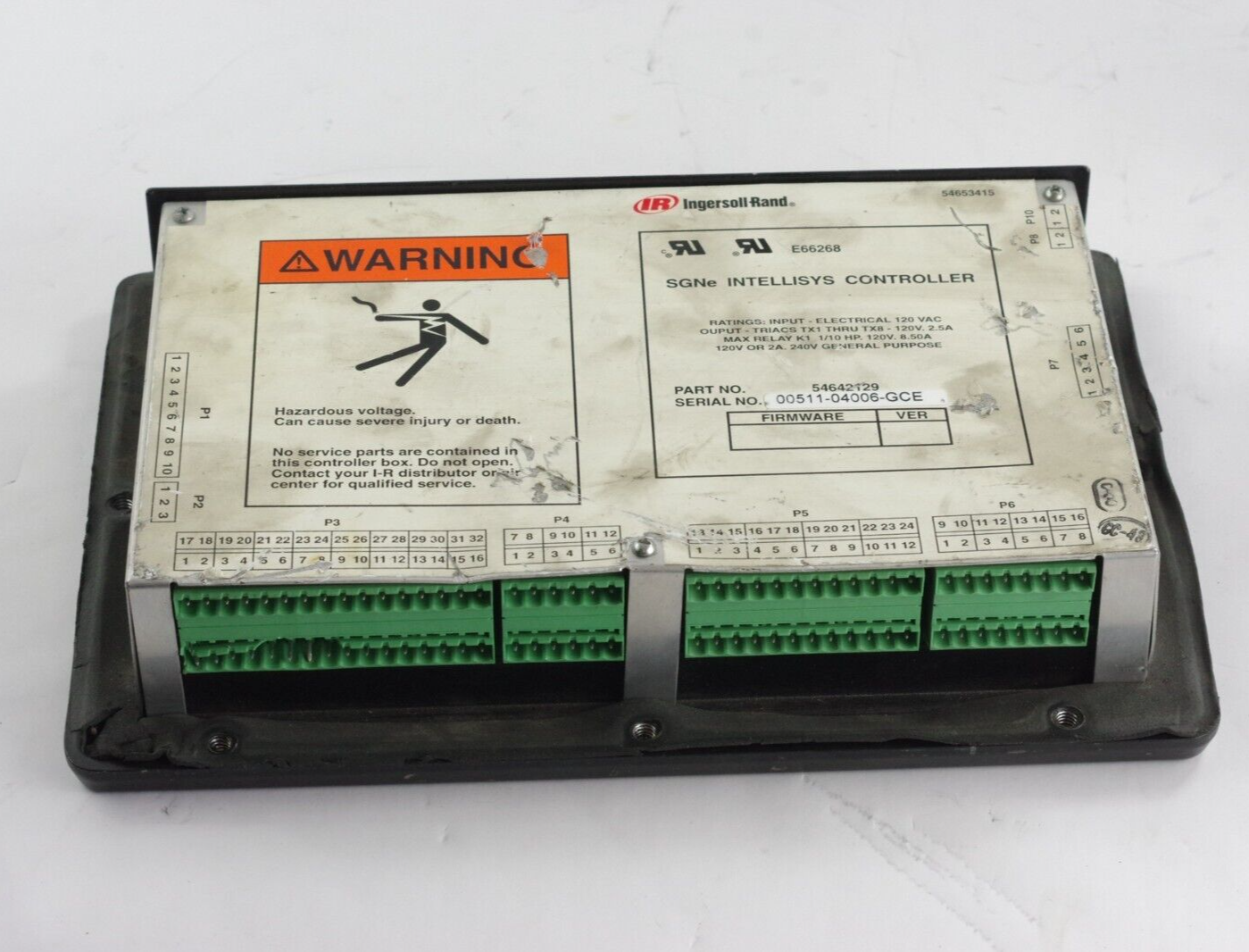 Ingersoll Rand E66268 SGNe Intellisys 54642129 Controller - For Parts
