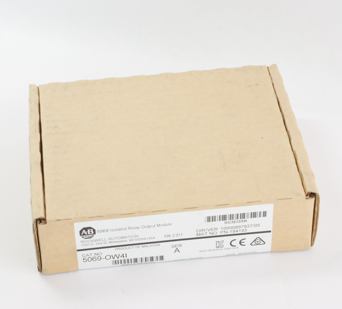 Allen Bradley 5069-OW4I /A Compact 5000 Isolated Relay Module - Sealed Surplus
