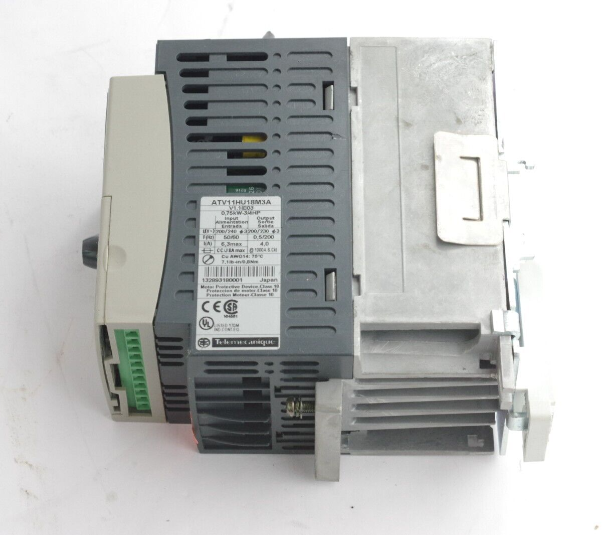 Schneider Electric ATV11HU18M3A Telemecanique Altivar 11 VFD