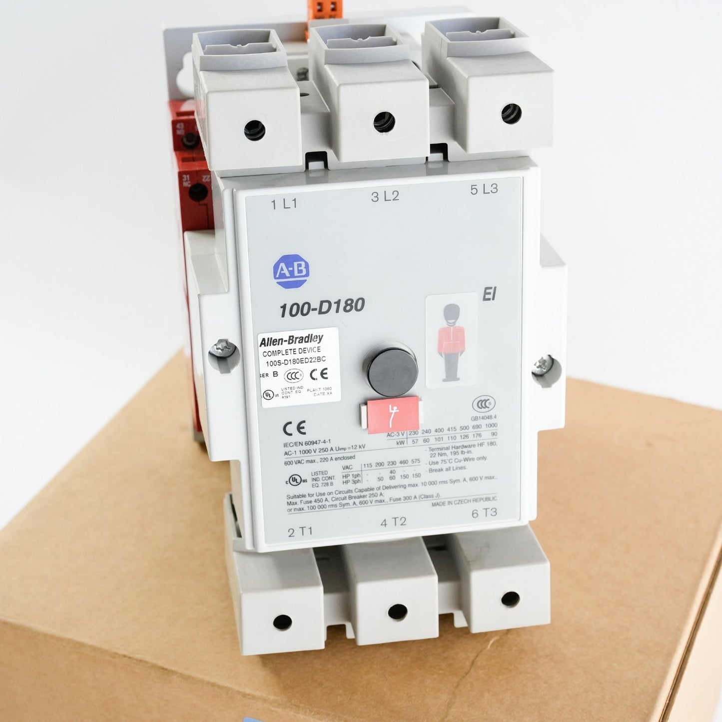 Allen Bradley 100-D180 /B 120V Coil Contactor 100S-D180ED22BC - Installed