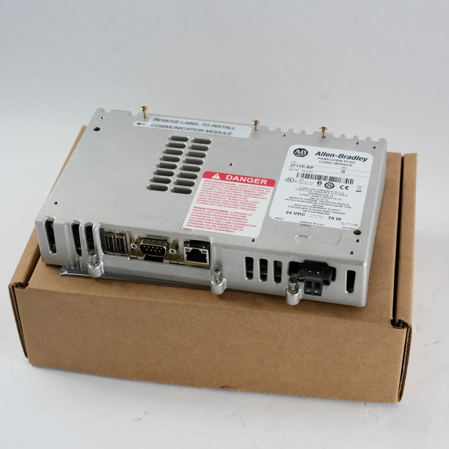 Allen Bradley 2711-RP1 /G Series G Panelview Plus Logic Module - Refurbished