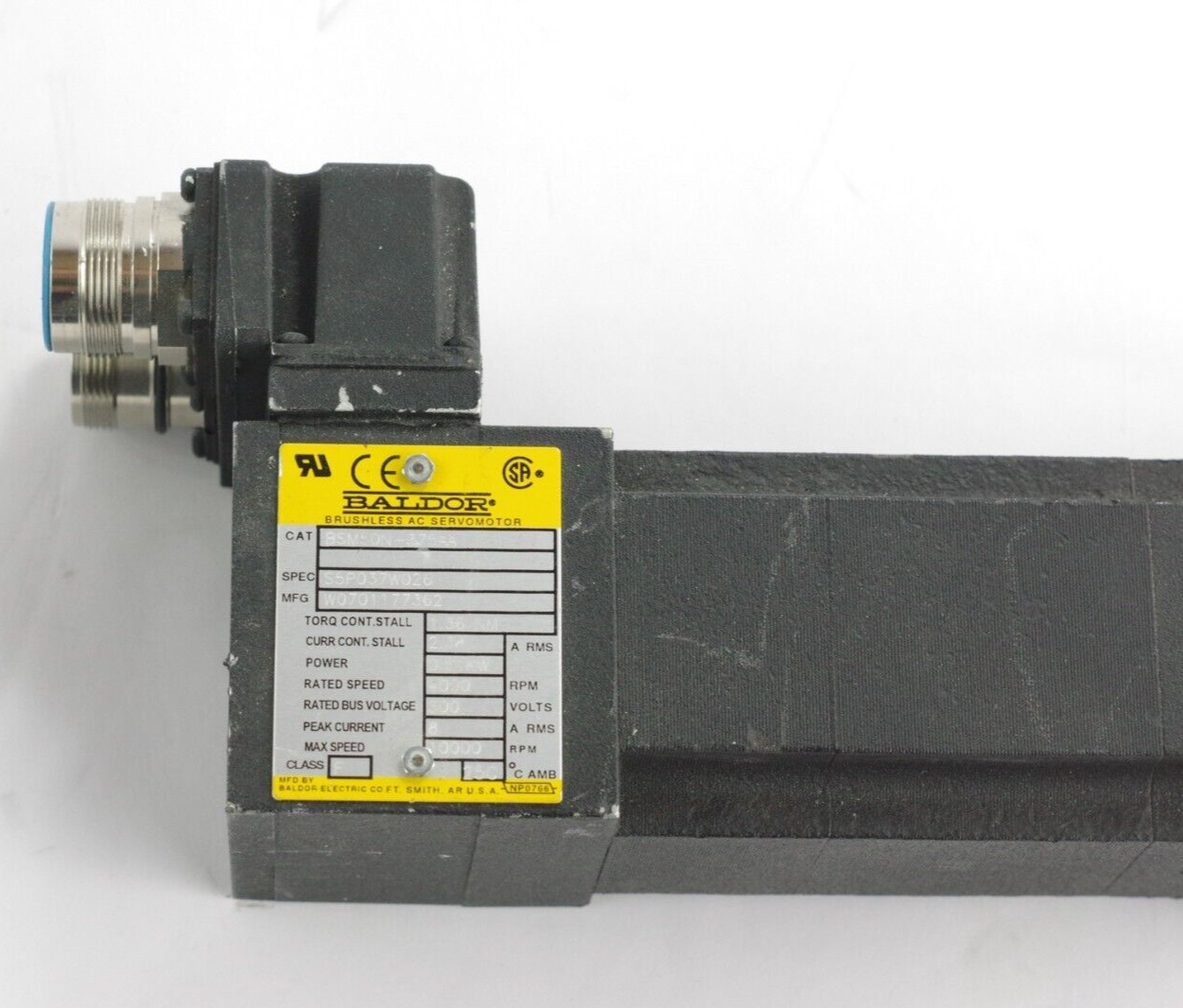 BALDOR BSM50N-375AA / BSM50N375AA Motor + Reducer