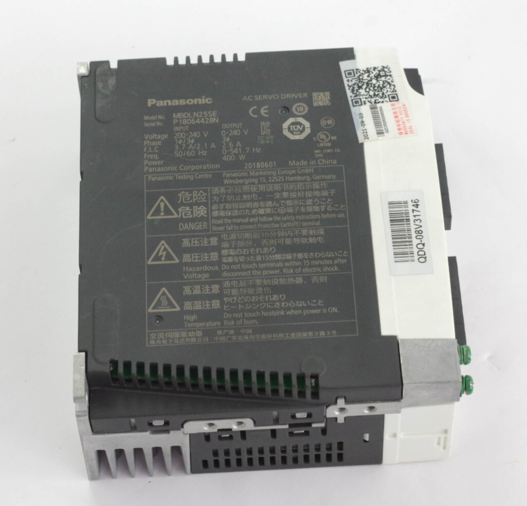 Panasonic MINAS A6S Series Servo Driver MBDLN25SE 220VAC 1PH 3PH 400W
