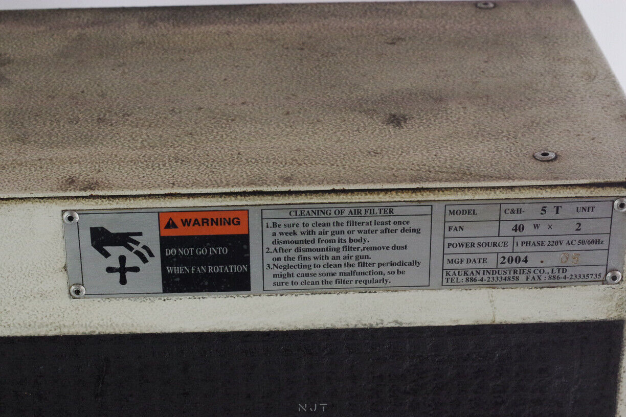Kaukan Heat Exchanger C&H 5T CH-5T 220V AC 20W 2004
