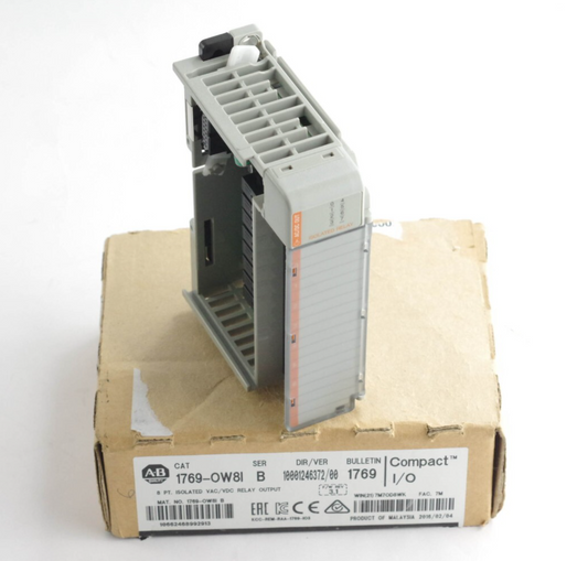 Allen Bradley 1769-OW8I /B Compact I/O 8-Point Isolated Relay Module - Open Box