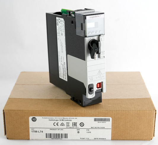 Allen Bradley 1756-L74 /B ControlLogix 5574 16MB Controller PN-114258 - Open Box