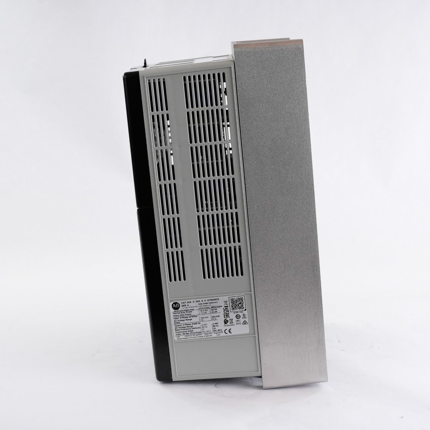 Allen Bradley 20AD034A0AYNANC0 Powerflex 70 AC Drive 25HP 480V