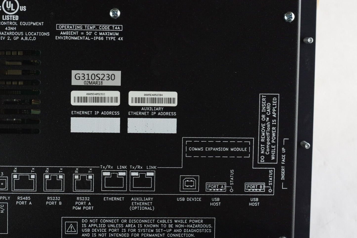 Red Lion Controls G310S230 Operator Interface Control Panel HMI 10.4" - Open Box