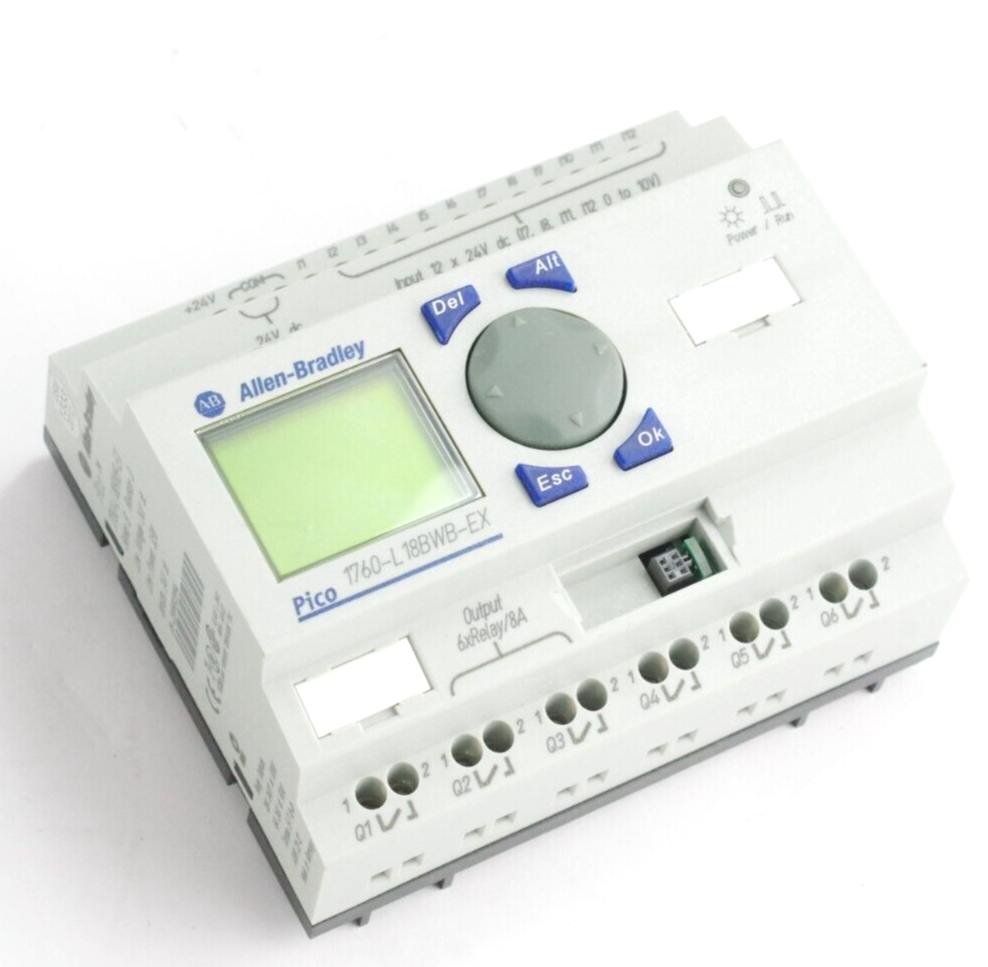 Allen Bradley 1760-L18BWB-EX /B Pico Controller 1760L18BWBEX Series B