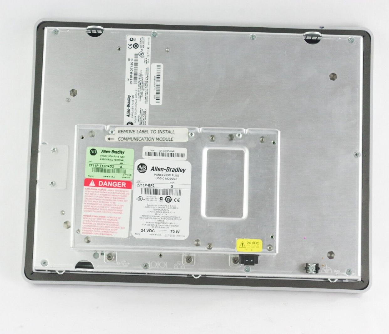 Allen Bradley 2711P-T12C4D2 Ser A PanelView Plus 1250 2711P-RP2 /G 2711p-RDT12C