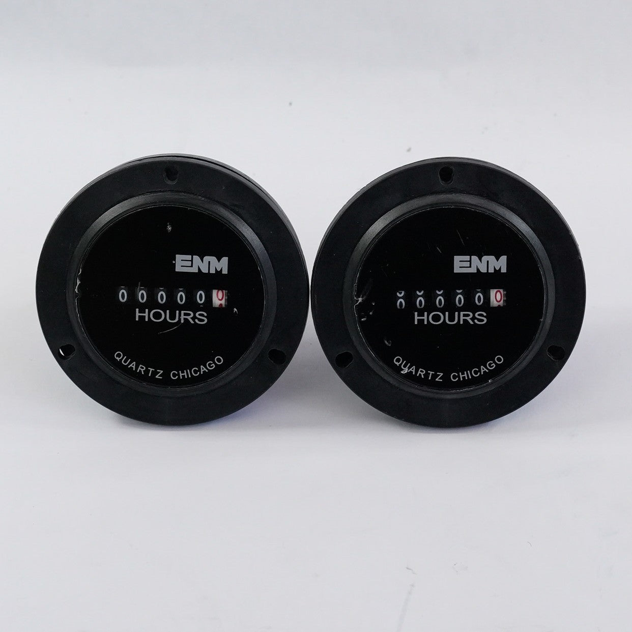 ENM T50B212P Panel Mount Timer 115VAC 6-digit T50 Electronic AC Hour Meter