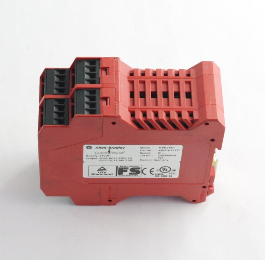 Allen Bradley MSR211P Ser B Guardmaster Safety Relay 24VDC 440R-H23177