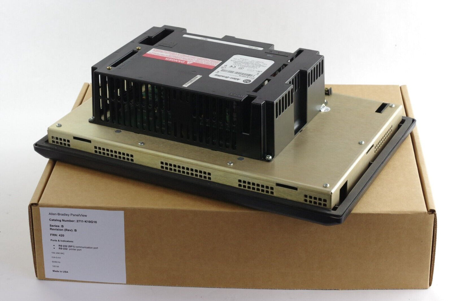 Allen Bradley 2711-K10G16 Ser B Rev B FRN 4.20 Panelview 1000 - Refurbished