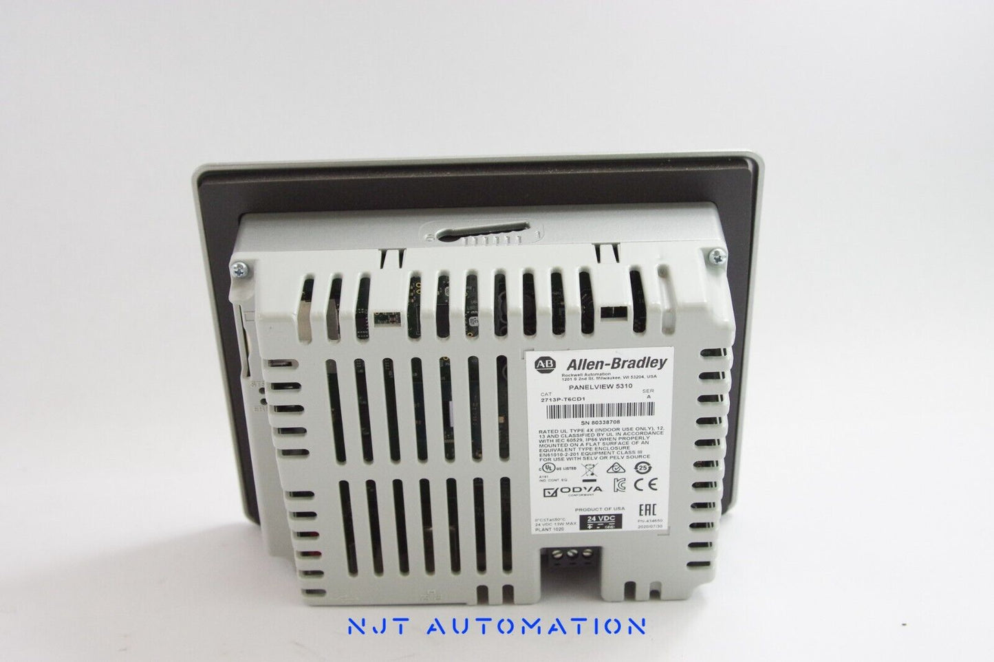 2020 Allen Bradley 2713P-T6CD1 Panel View 5310 Operator Interface Ser A