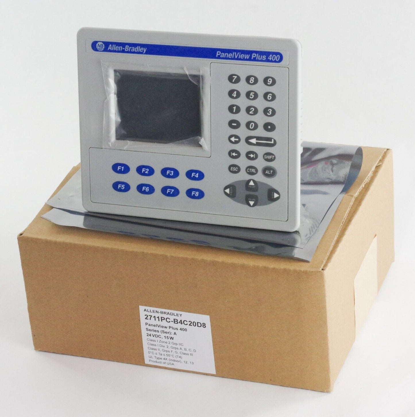 Allen Bradley 2711PC-B4C20D8 /A PanelView Plus Compact 400 Touch - Refurbished