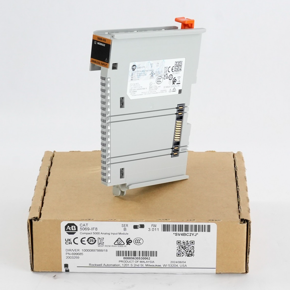 Allen Bradley 5069-IF8 /B Compact I/O 8-Ch Analog Input Module - Open Box