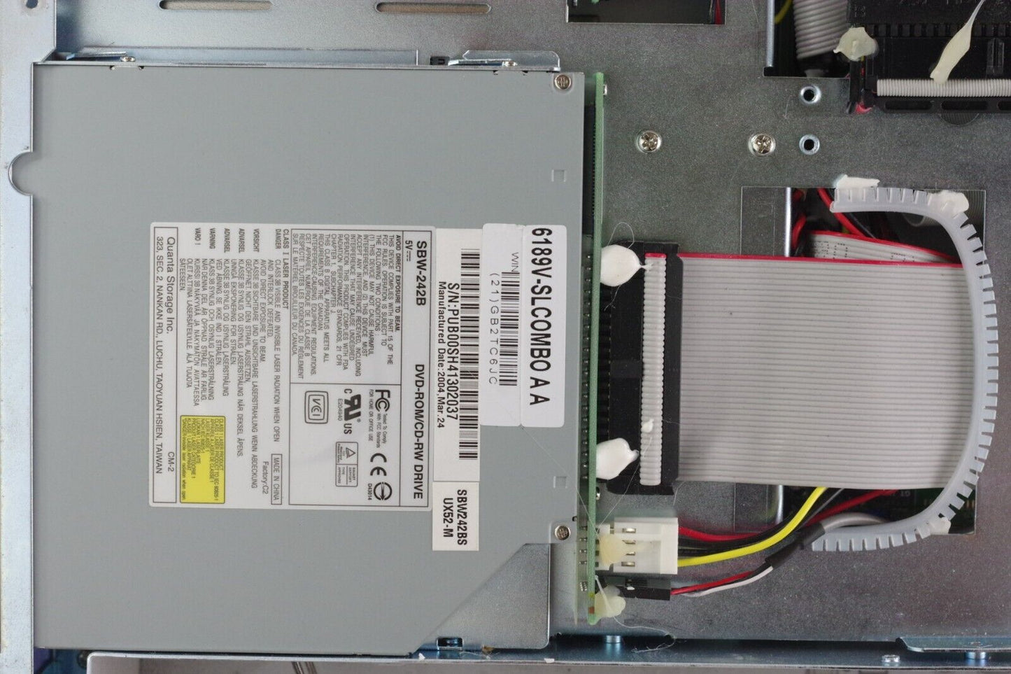 Allen Bradley 6181P-17NP2KH /B Rev Z VersaView 1700P Industrial PC - For Parts