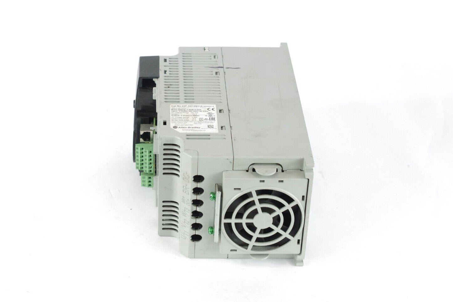 2019 ALLEN BRADLEY 22F-D018N114 /A VFD Drive 10HP 480V 3PH - USED