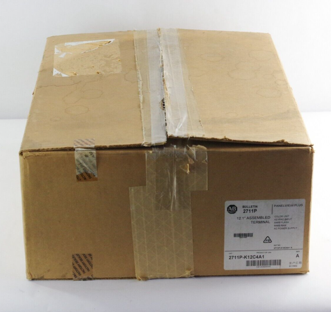 Allen Bradley 2711P-K12C4A1 /A Panelview Plus 1250 w/ 2711P-RP1A Ser G + RDK12C