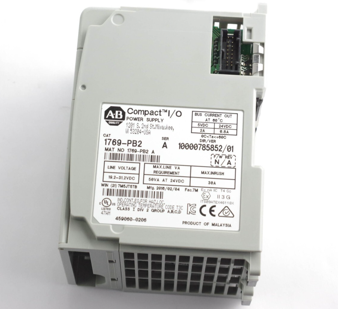 Allen Bradley 1769-PB2 /A CompactLogix Compact I/O Power Supply + 1769-ECR
