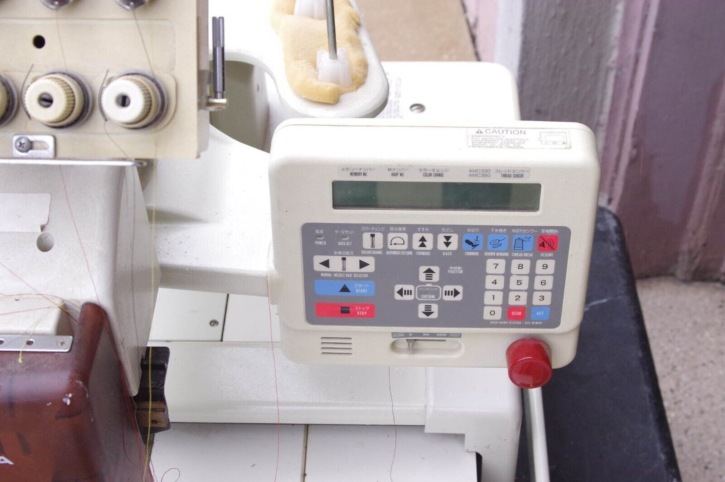 Toyota Expert ESP 820 AD820 Commercial Embroidery Machine - For Parts or Repair
