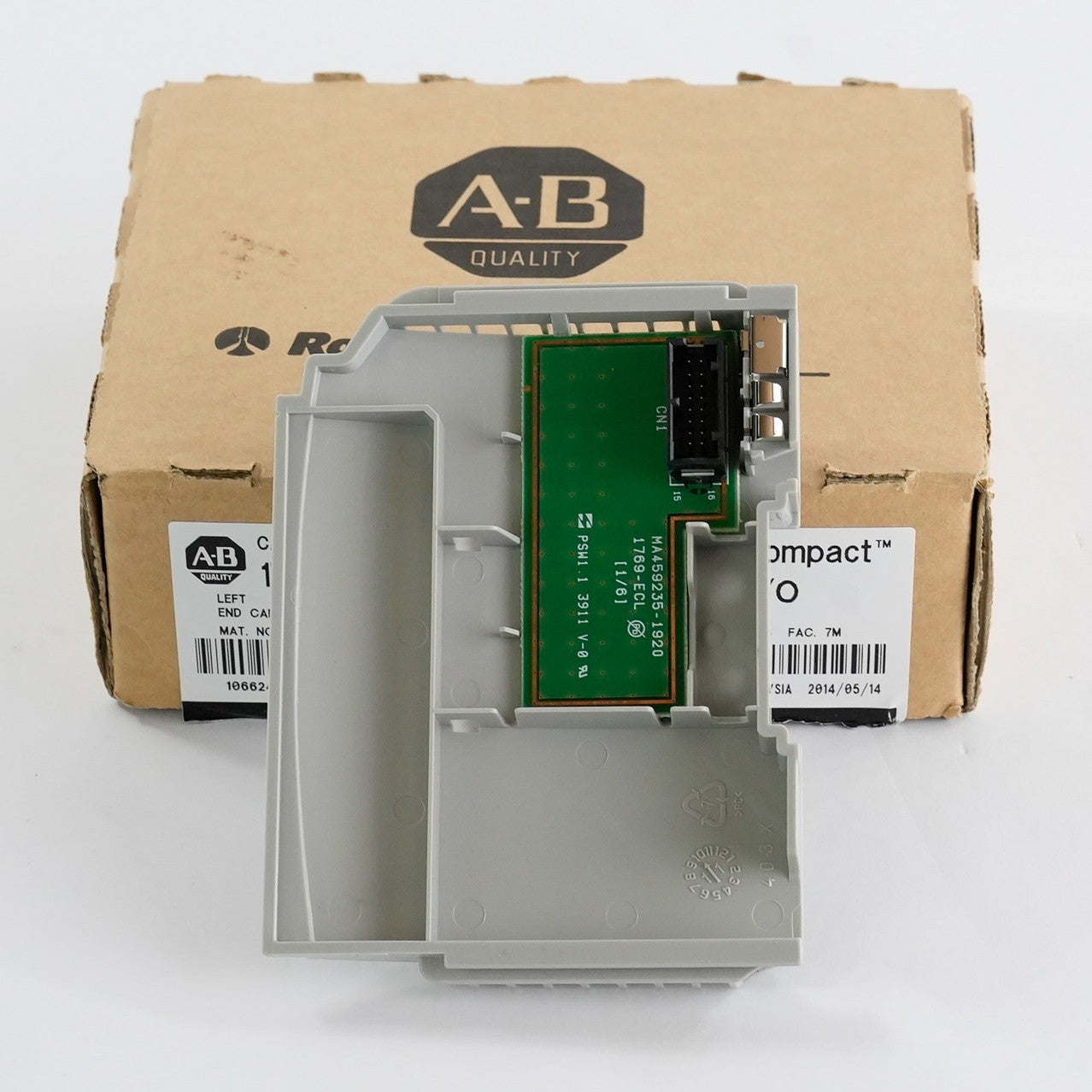 Allen Bradley 1769-ECL Ser A Left End Cap / Terminator - Open Box