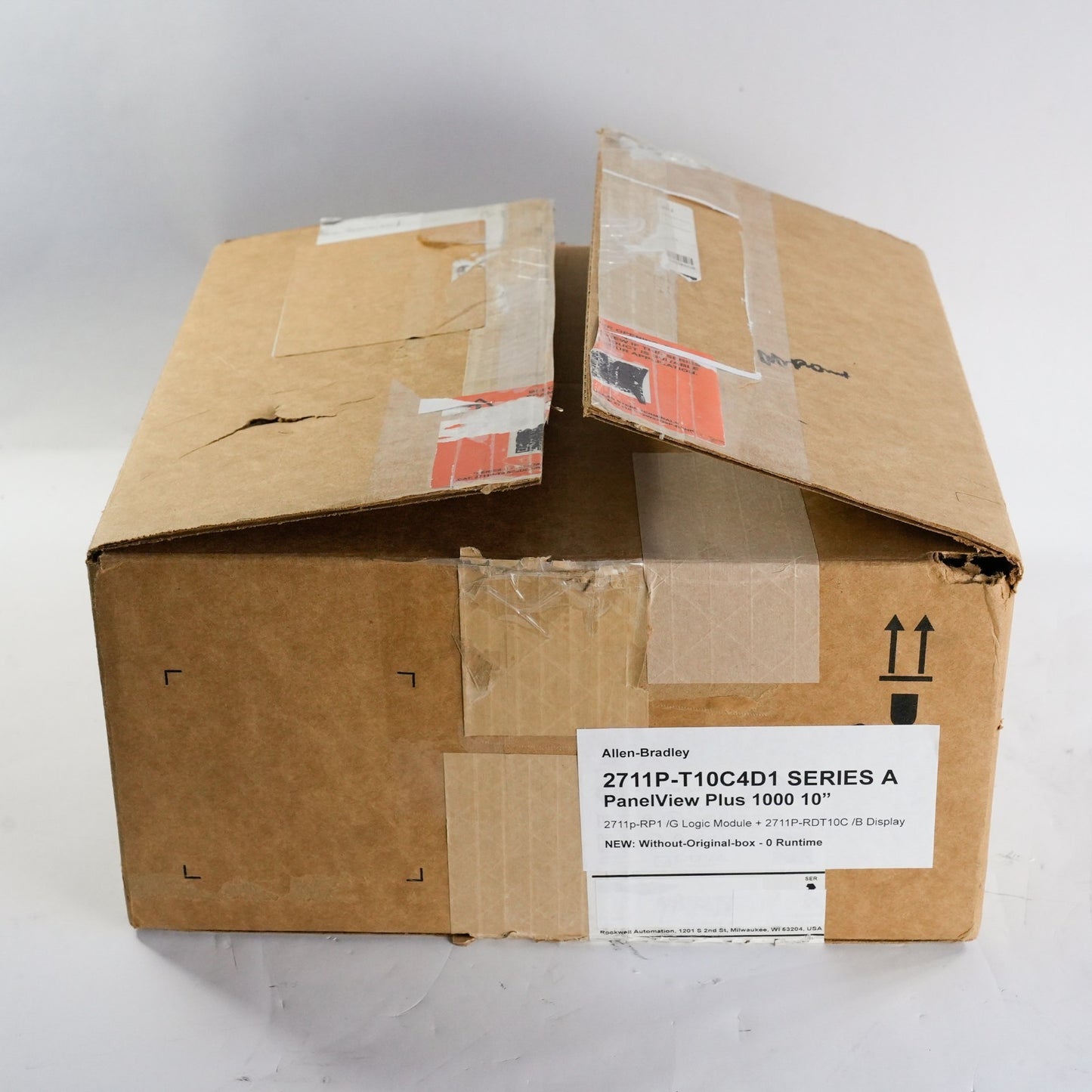 Allen Bradley 2711P-T10C4D1 /A PanelView Plus 1000 + RP1/G Without Original Box