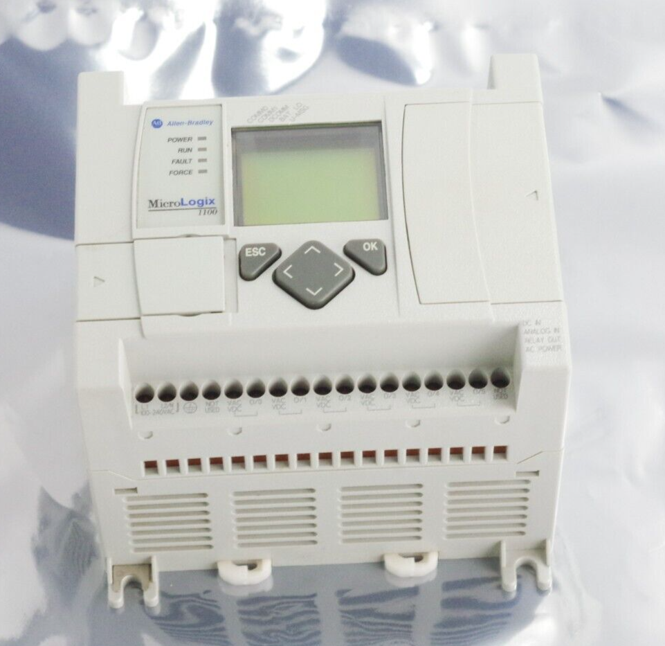 Allen Bradley 1763-L16BWA 1100 Ser B Rev D MicroLogix 16-Pt. I/O Controller
